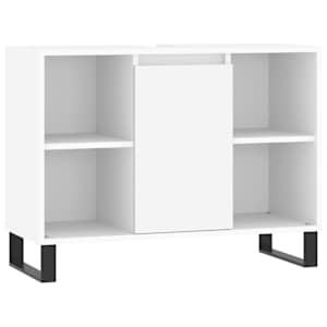 Koupelnová skříňka bílá 80 x 33 x 60 cm kompozitní dřevo - obrázek 2