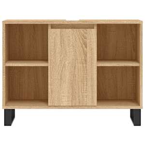 Koupelnová skříňka dub sonoma 80 x 33 x 60 cm kompozitní dřevo - obrázek 6