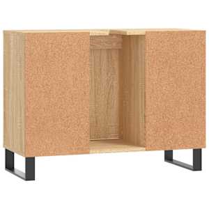 Koupelnová skříňka dub sonoma 80 x 33 x 60 cm kompozitní dřevo - obrázek 8