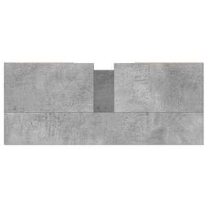 Koupelnová skříňka betonově šedá 80x33x60 cm kompozitní dřevo - obrázek 9