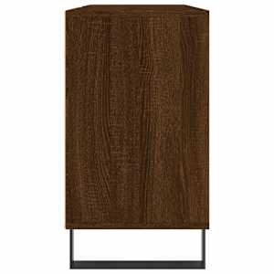 Koupelnová skříňka hnědý dub 80 x 33 x 60 cm kompozitní dřevo - obrázek 7