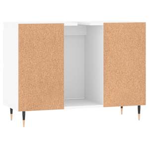 Koupelnová skříňka bílá 80 x 33 x 60 cm kompozitní dřevo - obrázek 7