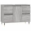 vidaXL vannitoakapp, hall Sonoma tamm, 80 x 33 x 60 cm, tehispuit