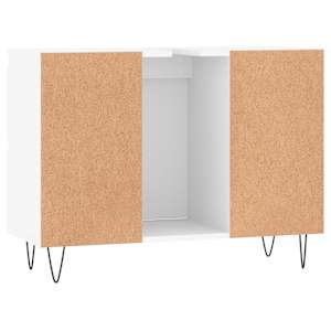 Koupelnová skříňka bílá 80 x 33 x 60 cm kompozitní dřevo - obrázek 7
