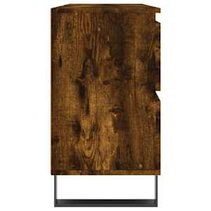 Koupelnová skříňka kouřový dub 80 x 33 x 60 cm kompozitní dřevo - obrázek 6