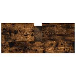 Koupelnová skříňka kouřový dub 80 x 33 x 60 cm kompozitní dřevo - obrázek 8