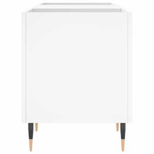 Skříňka na LP desky bílá 121 x 38 x 48 cm kompozitní dřevo - obrázek 5