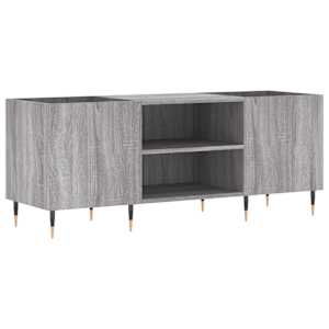 vidaXL plaadikapp, hall Sonoma tamm, 121 x 38 x 48 cm, tehispuit