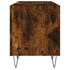 Skříňka na LP desky kouřový dub 121x38x48 cm kompozitní dřevo - obrázek 5