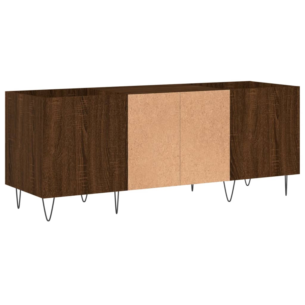 Ormarić za ploče boja hrasta 121x38x48 cm od konstruiranog drva