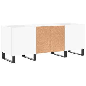 Skříňka na LP desky bílá 121 x 38 x 48 cm kompozitní dřevo - obrázek 6