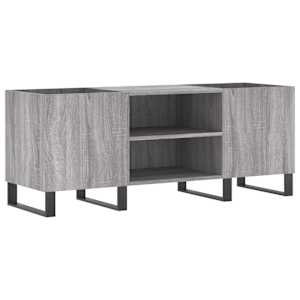 vidaXL plaadikapp, hall Sonoma tamm, 121 x 38 x 48 cm, tehispuit