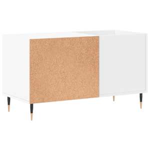 Skříňka na LP desky bílá 85 x 38 x 48 cm kompozitní dřevo - obrázek 6