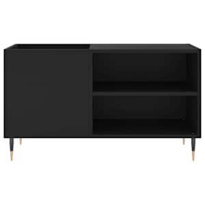 Skříňka na LP desky černá 85 x 38 x 48 cm kompozitní dřevo - obrázek 4