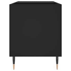 Skříňka na LP desky černá 85 x 38 x 48 cm kompozitní dřevo - obrázek 5
