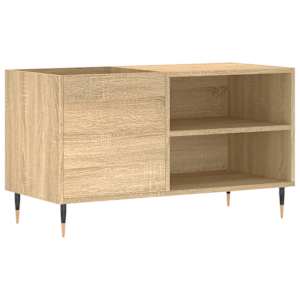Skříňka na LP desky dub sonoma 85x38x48 cm kompozitní dřevo - obrázek 2