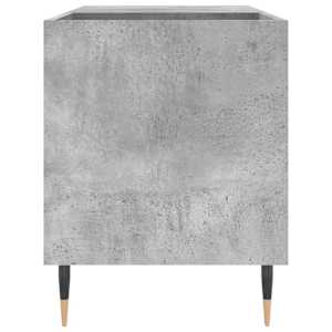 Skříňka na LP desky betonově šedá 85x38x48 cm kompozitní dřevo - obrázek 5