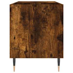 Skříňka na LP desky kouřový dub 85x38x48 cm kompozitní dřevo - obrázek 5