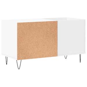 Skříňka na LP desky bílá 85 x 38 x 48 cm kompozitní dřevo - obrázek 6