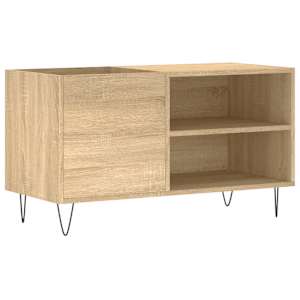 Skříňka na LP desky dub sonoma 85x38x48 cm kompozitní dřevo - obrázek 2