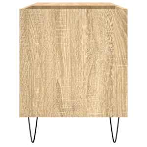Skříňka na LP desky dub sonoma 85x38x48 cm kompozitní dřevo - obrázek 5