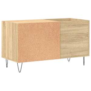 Skříňka na LP desky dub sonoma 85x38x48 cm kompozitní dřevo - obrázek 6