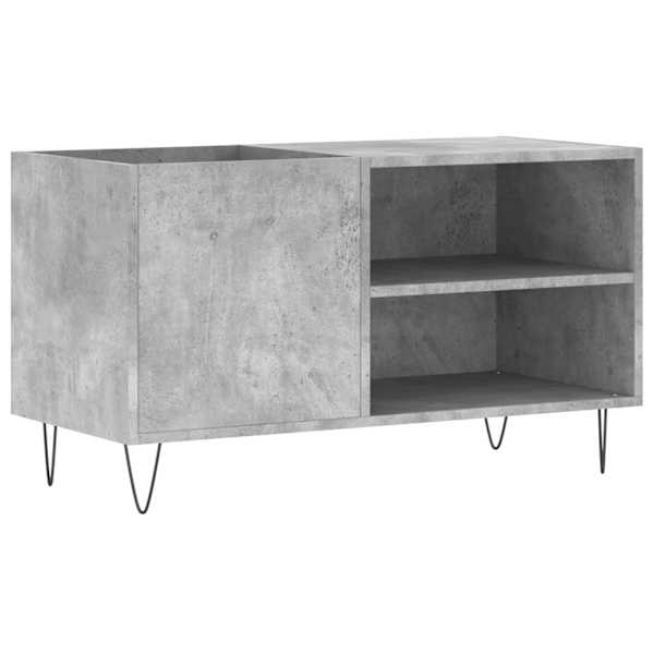 vidaXL plaadikapp, betoonhall, 85 x 38 x 48 cm, tehispuit