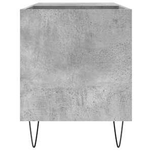 Skříňka na LP desky betonově šedá 85x38x48 cm kompozitní dřevo - obrázek 5