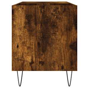 Skříňka na LP desky kouřový dub 85x38x48 cm kompozitní dřevo - obrázek 5