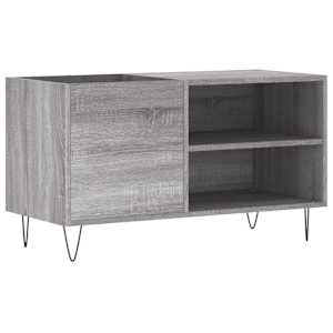 Skříňka na LP desky šedá sonoma 85x38x48 cm kompozitní dřevo - obrázek 2