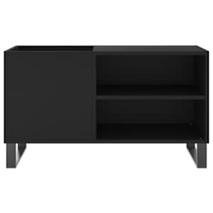 Skříňka na LP desky černá 85 x 38 x 48 cm kompozitní dřevo - obrázek 4