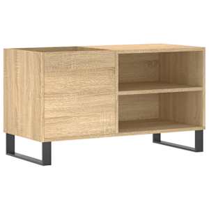 Skříňka na LP desky dub sonoma 85x38x48 cm kompozitní dřevo - obrázek 2
