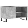 vidaXL plaadikapp, betoonhall, 85 x 38 x 48 cm, tehispuit