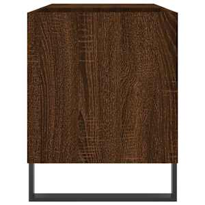 Skříňka na LP desky hnědý dub 85 x 38 x 48 cm kompozitní dřevo - obrázek 5