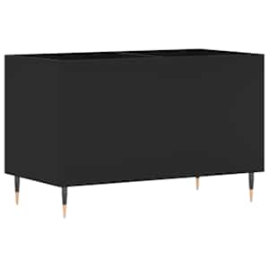 vidaXL plaadikapp, must, 74,5 x 38 x 48 cm, tehispuit