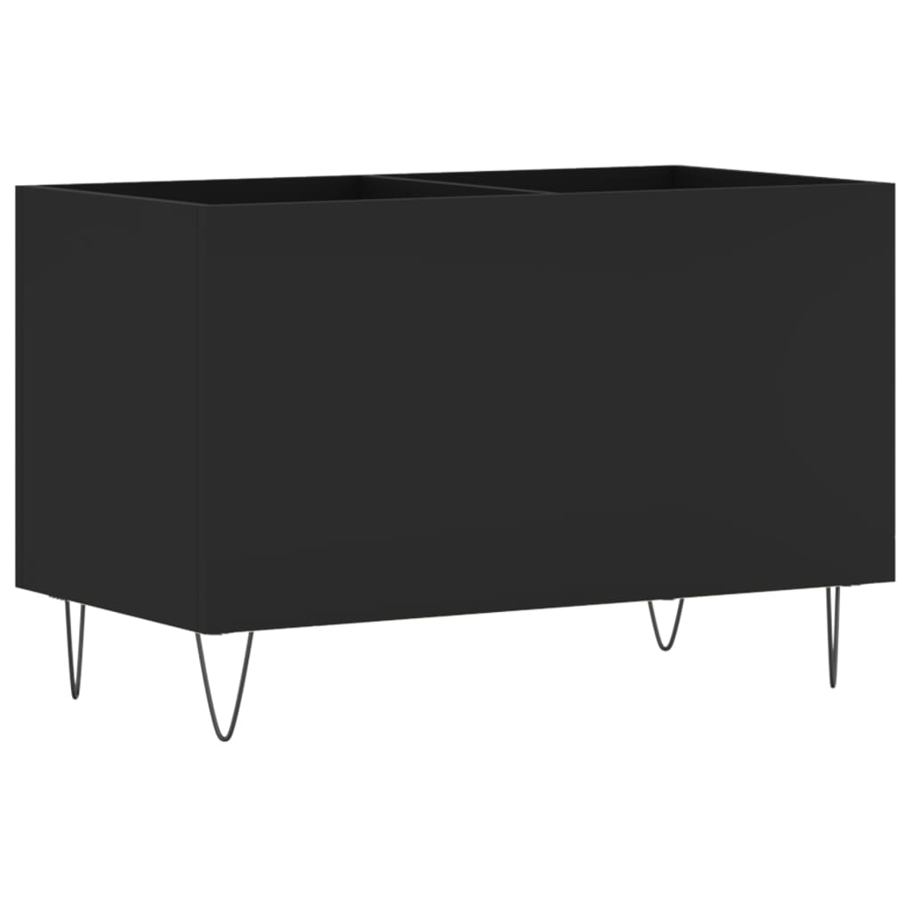 vidaXL Skříňka na LP desky černá 74,5 x 38 x 48 cm kompozitní dřevo