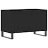 vidaXL plaadikapp, must, 74,5 x 38 x 48 cm, tehispuit