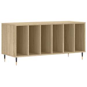 vidaXL plaadikapp, Sonoma tamm, 100 x 38 x 48 cm, tehispuit