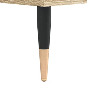 Skříňka na LP desky dub sonoma 100x38x48 cm kompozitní dřevo - obrázek 7