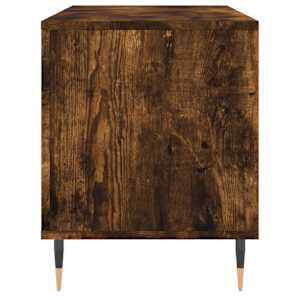 Skříňka na LP desky kouřový dub 100x38x48 cm kompozitní dřevo - obrázek 5