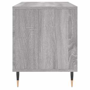 Skříňka na LP desky šedá sonoma 100x38x48 cm kompozitní dřevo - obrázek 5