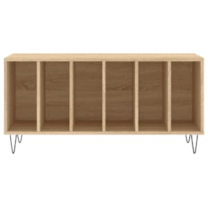 Skříňka na LP desky dub sonoma 100x38x48 cm kompozitní dřevo - obrázek 4