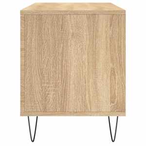 Skříňka na LP desky dub sonoma 100x38x48 cm kompozitní dřevo - obrázek 5