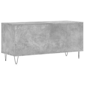 Skříňka na LP desky betonově šedá 100x38x48 cm kompozitní dřevo - obrázek 6