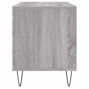 Skříňka na LP desky šedá sonoma 100x38x48 cm kompozitní dřevo - obrázek 5