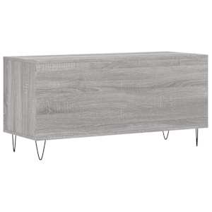 Skříňka na LP desky šedá sonoma 100x38x48 cm kompozitní dřevo - obrázek 6
