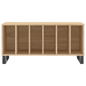 Skříňka na LP desky dub sonoma 100x38x48 cm kompozitní dřevo - obrázek 4