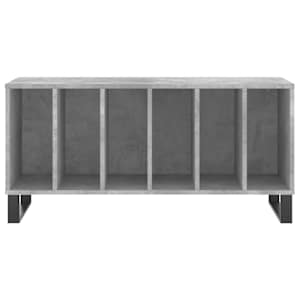 Skříňka na LP desky betonově šedá 100x38x48 cm kompozitní dřevo - obrázek 4