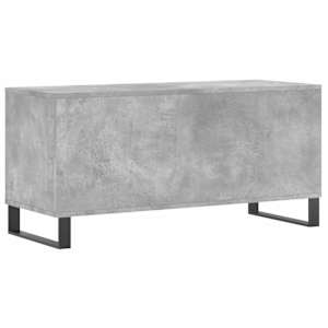 Skříňka na LP desky betonově šedá 100x38x48 cm kompozitní dřevo - obrázek 6