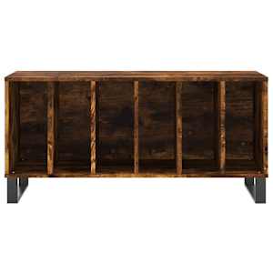 Skříňka na LP desky kouřový dub 100x38x48 cm kompozitní dřevo - obrázek 4